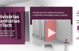 Contract lança novo vídeo de montagem das Divisórias Sanitárias Intech