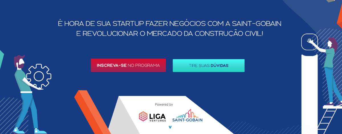 Saint-Gobain lança programa de aceleração de startups no Brasil
